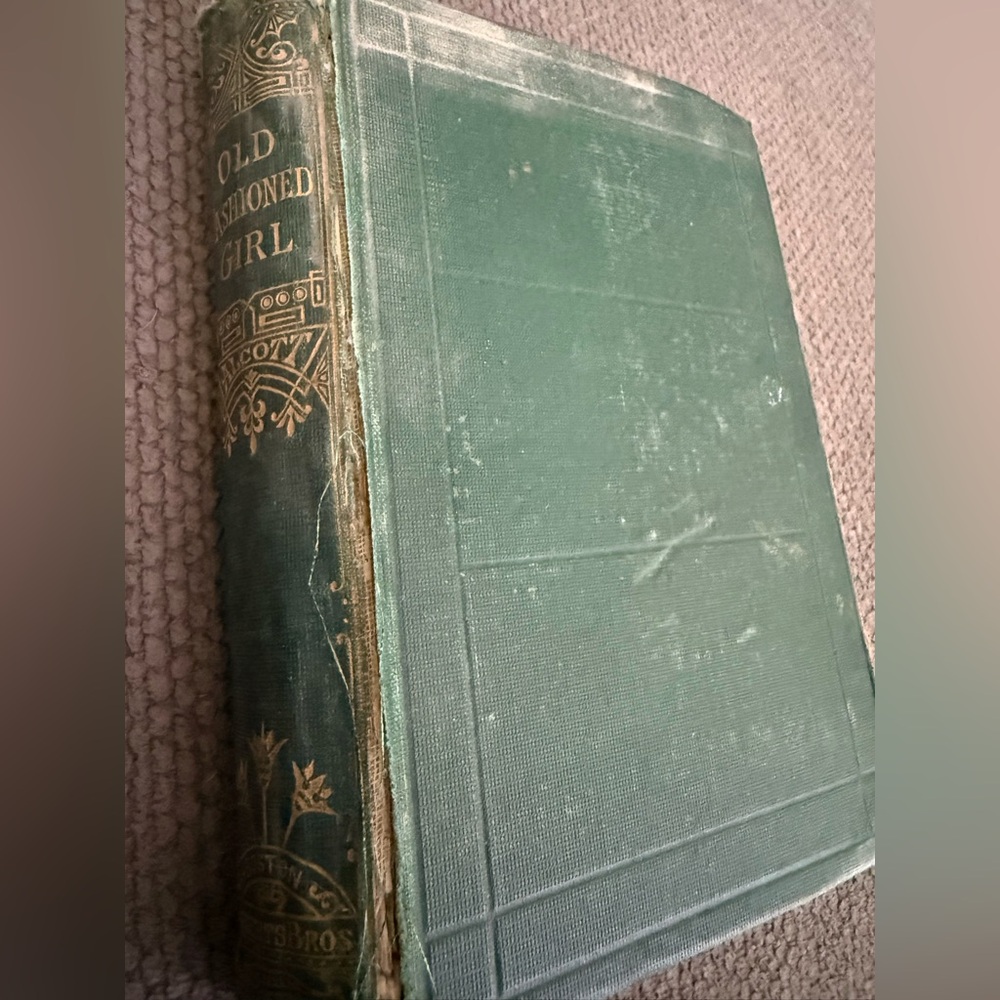 Vintage Green Hardcover Book